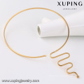 Xuping 2016 Lastest Brass Hard Round Circle Necklace